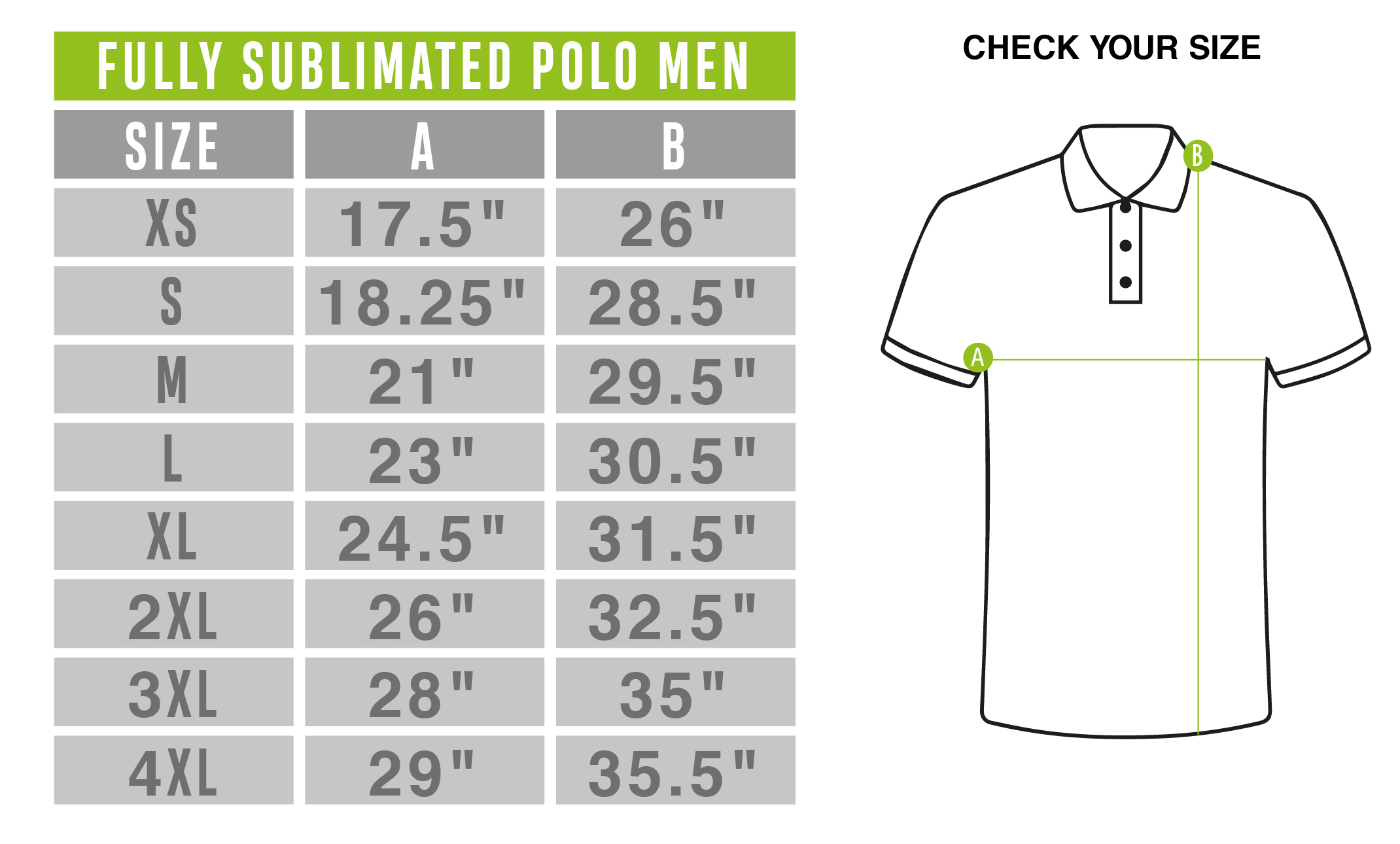 Polo Quick Dry Templates Men PRUSPL 105 - PolosRus