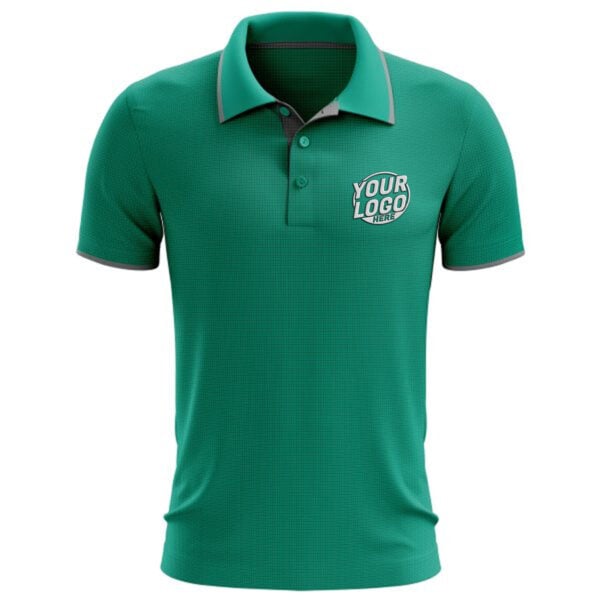 Custom Green W211 Coolfit Polo Shirt