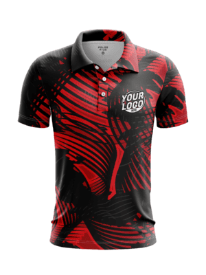 Custom Gradient Dash Polo Shirt
