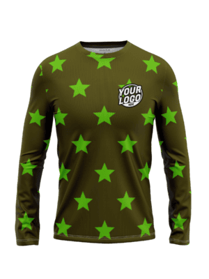 Custom Gradient Tech Long Sleeve Shirt