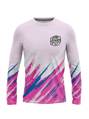 Custom Horizon Fade Long Sleeve Shirt