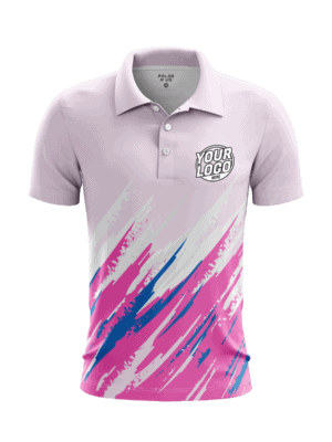 Custom Horizon Fade Polo Shirt