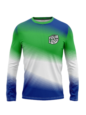 Custom Hyper Lines Long Sleeve Shirt