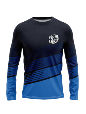 Custom Quantum Grid Long Sleeve Shirt