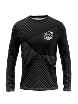 Custom Dark Streak Long Sleeve Shirt
