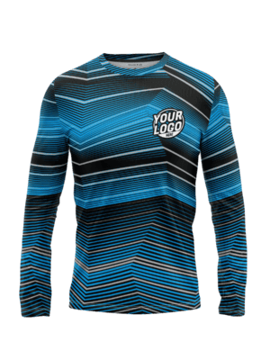 Custom Shimmer Shift Long Sleeve Shirt