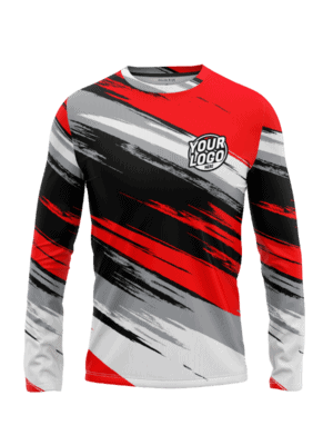 Custom Silver Sparks Long Sleeve Shirt
