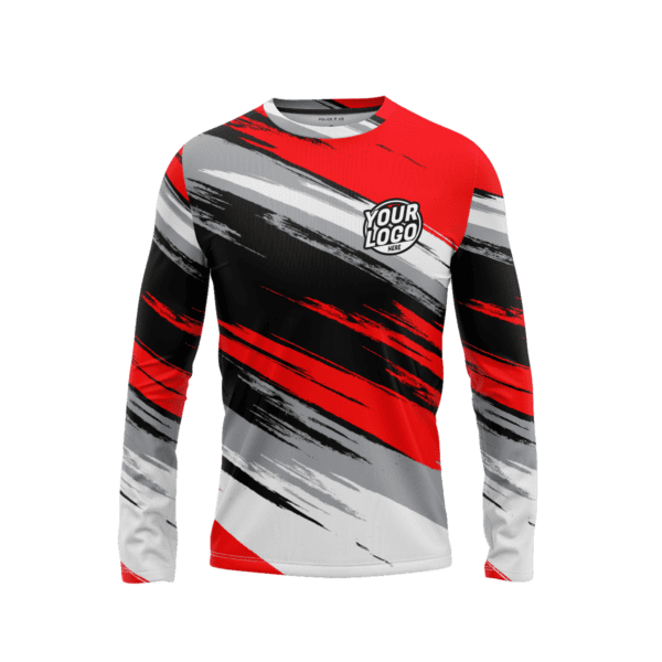 Custom Silver Sparks Long Sleeve Shirt
